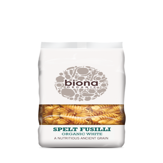 BIONA Organic Spelt Fusillii White 500g - Longdan Online Supermarket