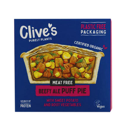 CLIVE'S Beefy Ale Pie 235g (Frozen) - Longdan Official