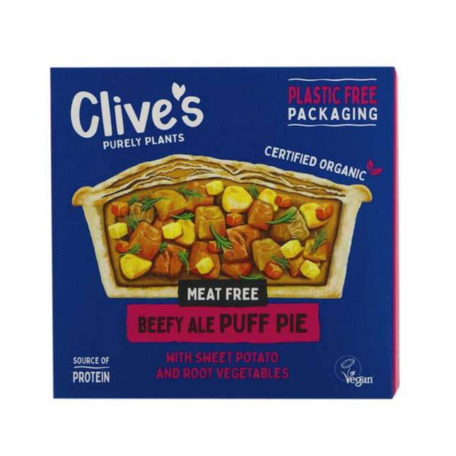 CLIVE'S Beefy Ale Pie 235g (Frozen) - Longdan Official