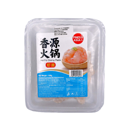 FRESHASIA Premium Raw Hotpot Shrimp Paste 150g (Frozen) - Longdan Official