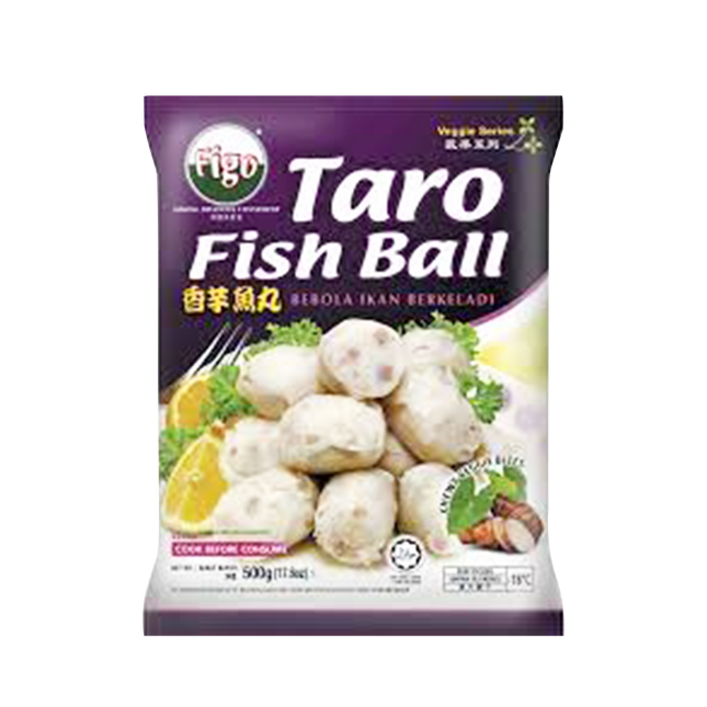 FIGO Taro Fish Ball 500g (Frozen) - Longdan Official