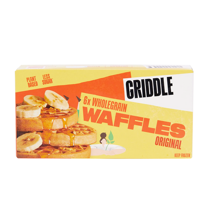 GRIDDLE Original Wholegrain Waffles 192g (Frozen) - Longdan Official
