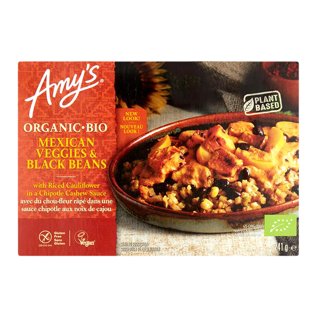 AMY'S KITCHEN Mexican Veggies & Black Beans 241g (Frozen) - Longdan Official