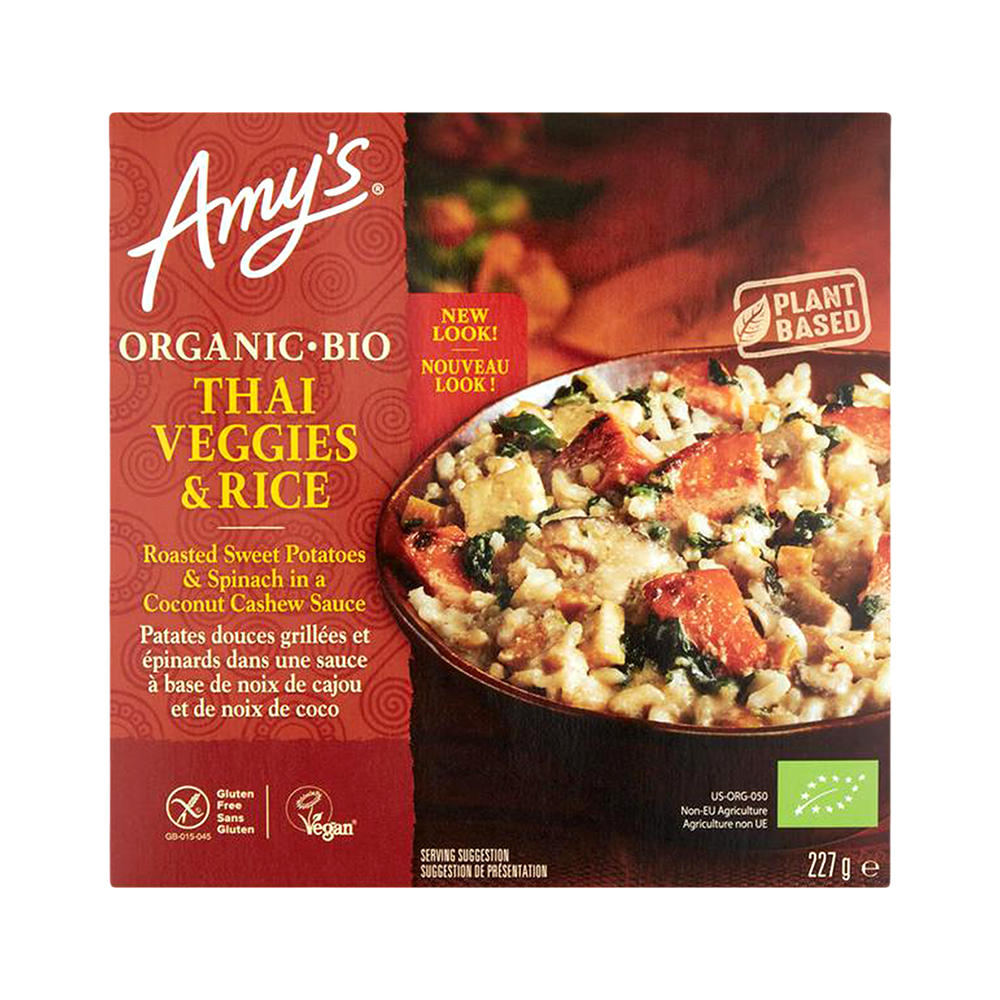 AMY'S KITCHEN Thai Veggies and Rice 227g (Frozen) - Longdan Official