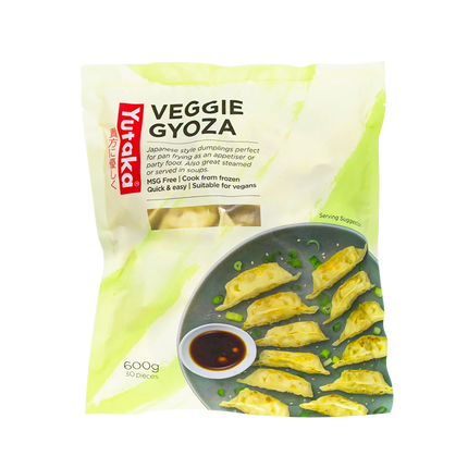 YUTAKA Vegetable Gyoza (30pcs) 600g (Frozen) - Longdan Official