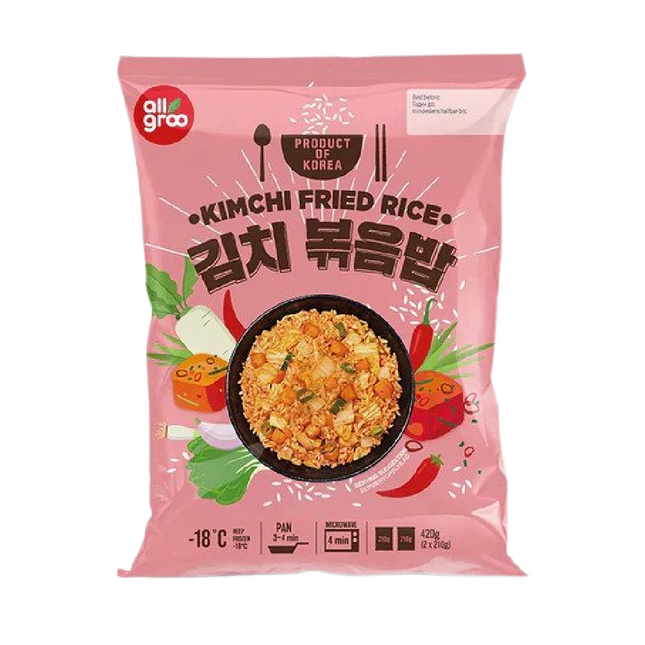 ALLGROO Kimchi Fried Rice 420g (Frozen) (Case 10)