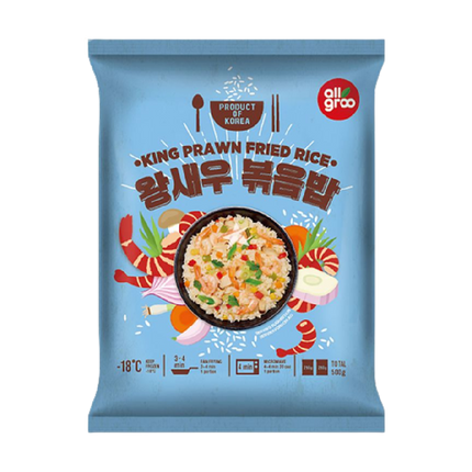ALLGROO King Prawn Fried Rice 420g (Frozen) (Case 10)