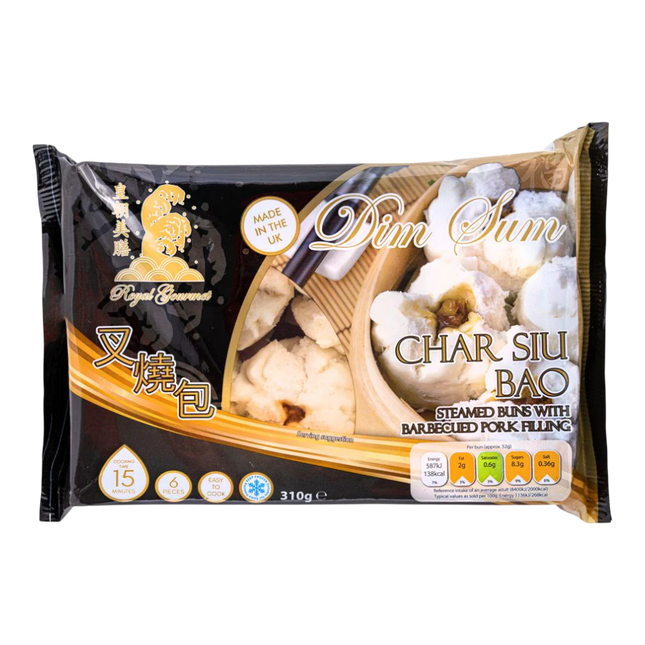 ROYAL GOURMET Char Siu Bun 350g (Case 12)