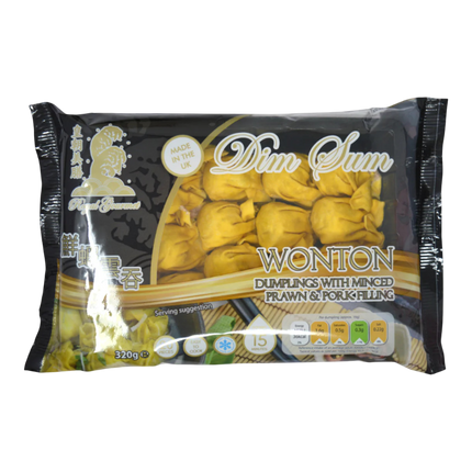 ROYAL GOURMET Prawn Wonton 320g (Case 20)