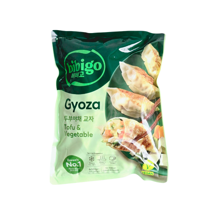 CJ BIBIGO Gyoza Dumplings Tofu & Vegetable 600g (Case 12)