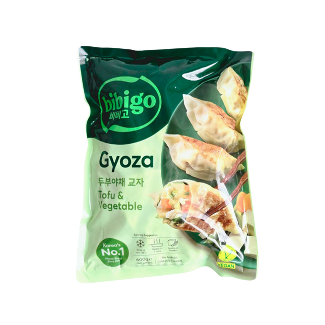 CJ BIBIGO Gyoza Dumplings Tofu & Vegetable 600g (Case 12)