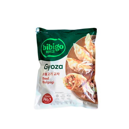 CJ BIBIGO Gyoza Dumplings Beef Bulgogi 600g (Case 12)