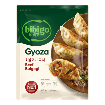 CJ BIBIGO Gyoza Dumplings Beef Bulgogi 600g (Case 12)