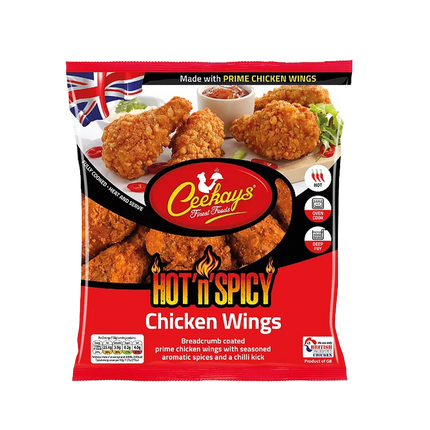 CEEKAYS Hot N Spicy Breaded Wings 600g (Frozen) - Longdan Official