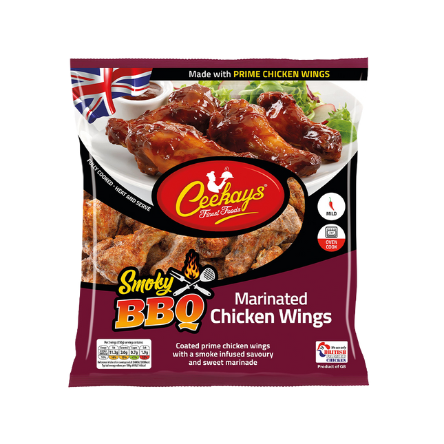 CEEKAYS Smoky BBQ Wings  600g (Frozen) - Longdan Official