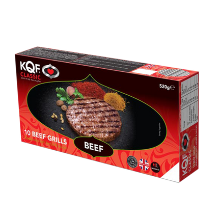 KQF Classic Beef Grills 520g (Frozen) - Longdan Official