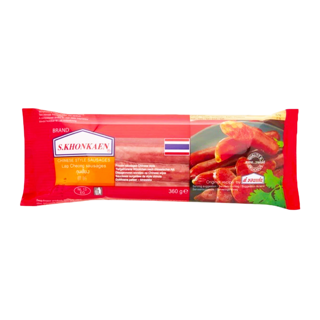 S.KHONKAEN Thai Sausages - Saikrok E-San 360g - Longdan Official