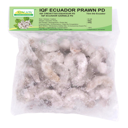 Kim Son Ecuador PD IQF 31/40 450g net (Case 20)
