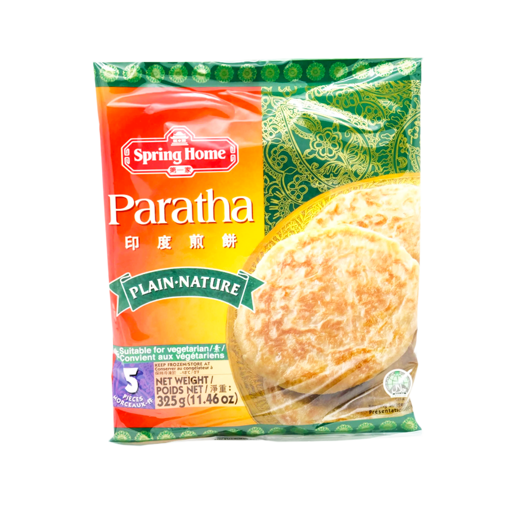 SPRING HOME Plain Roti Paratha 320g (Case 24)