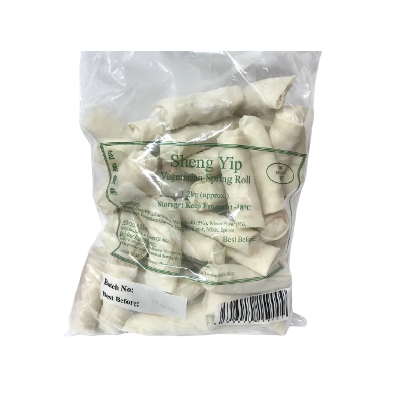 SHENG YIP (S) Vegetarian Spring Roll 1.2kg (Frozen) - Longdan Official