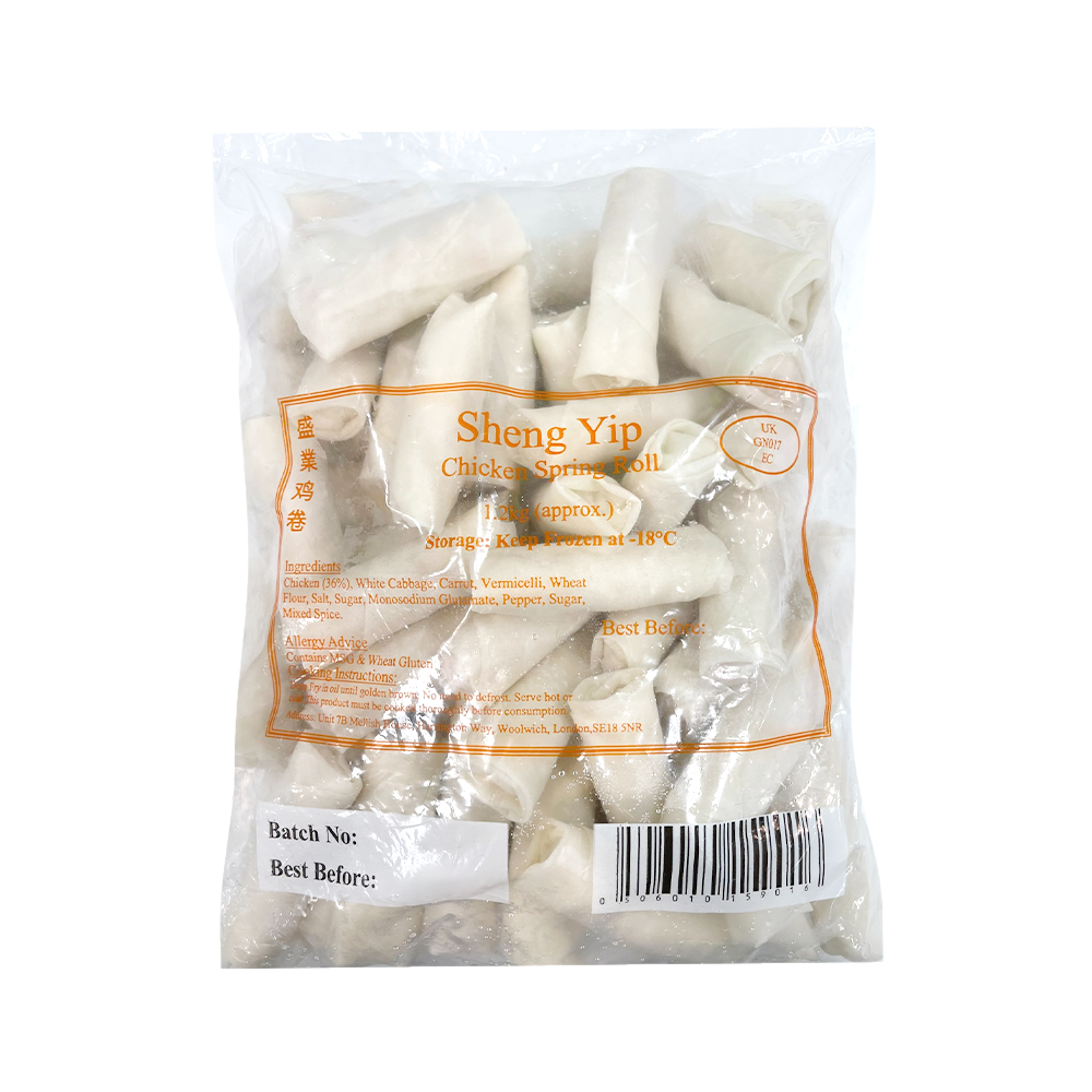SHENG YIP (S) Chicken Spring Roll 1.2kg - Longdan Official