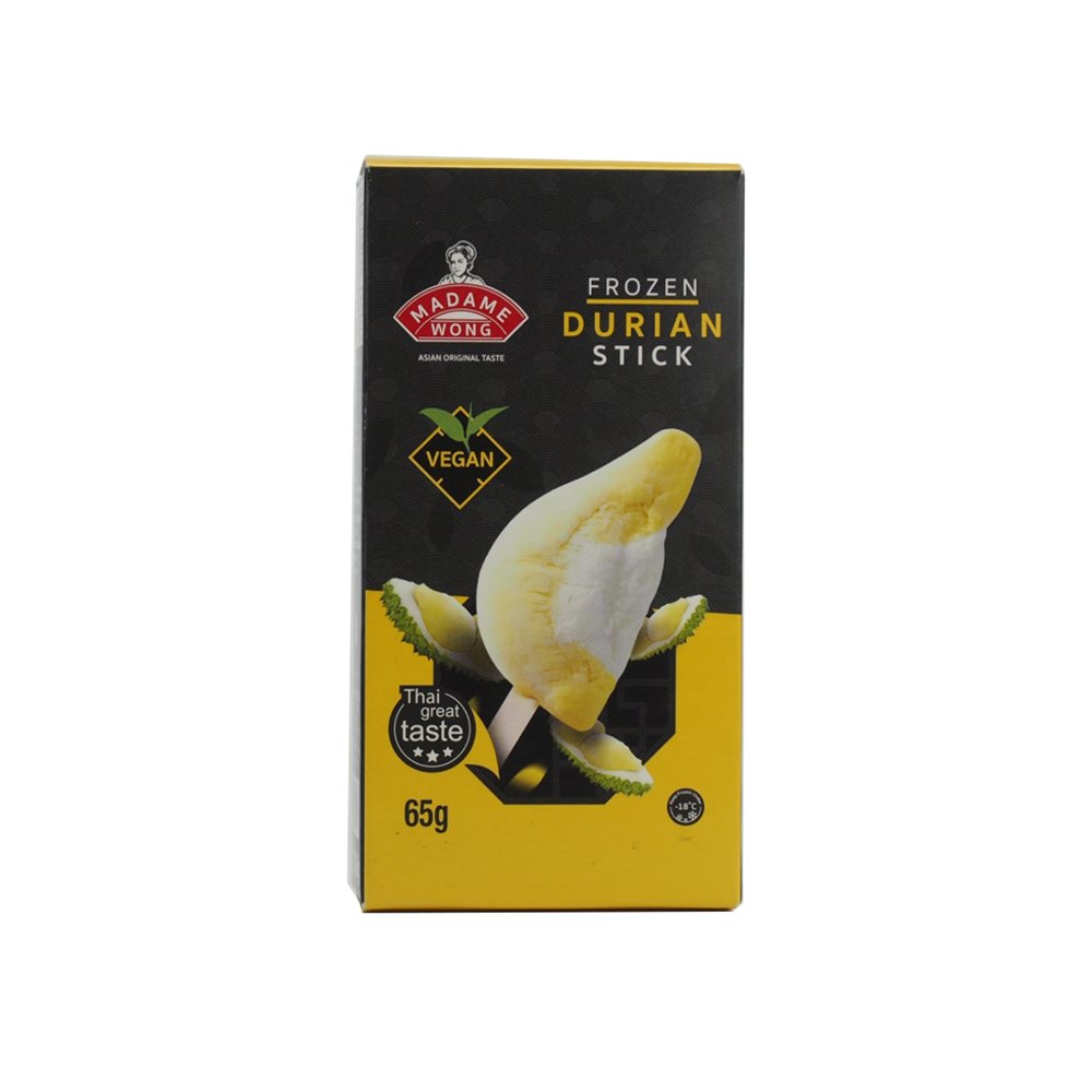MADAME WONG Durian Ice Cream Stick (Non-Dairy) 65g (Case 24)