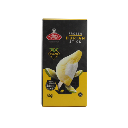 MADAME WONG Durian Ice Cream Stick (Non-Dairy) 65g (Case 24)