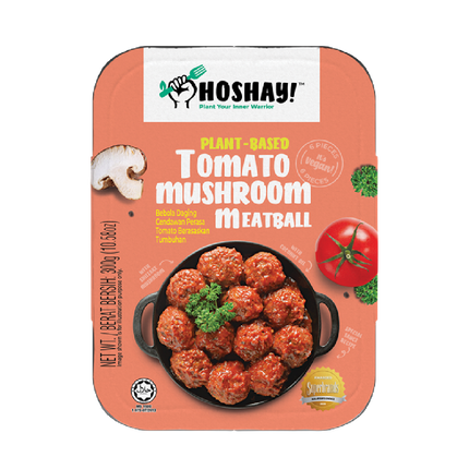 HOSHAY Plantbased Tomato Mushroom Meatball (6pcs) 300g - Longdan Official