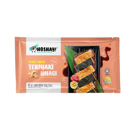 HOSHAY Plantbased Teriyaki Unagi 200g (Case 15)