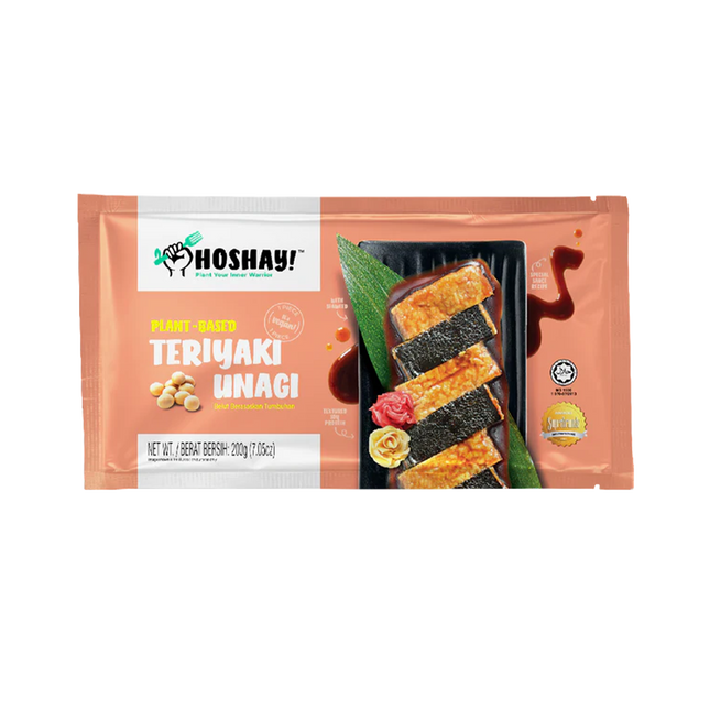 HOSHAY Plantbased Teriyaki Unagi 200g (Case 15)