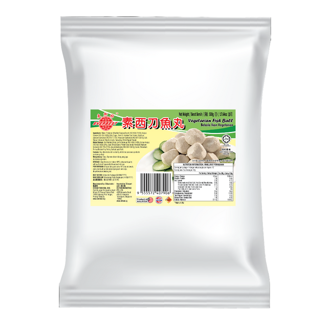 EVERBEST Vegetarian Fish Ball 500g (Case 10)