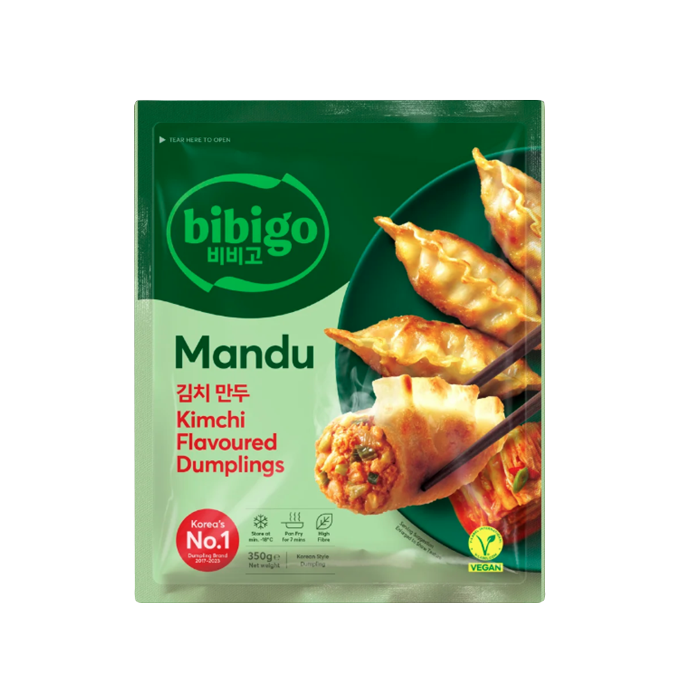 CJ BIBIGO Mandu Plant-Based Kimchi 350g (Case 20)