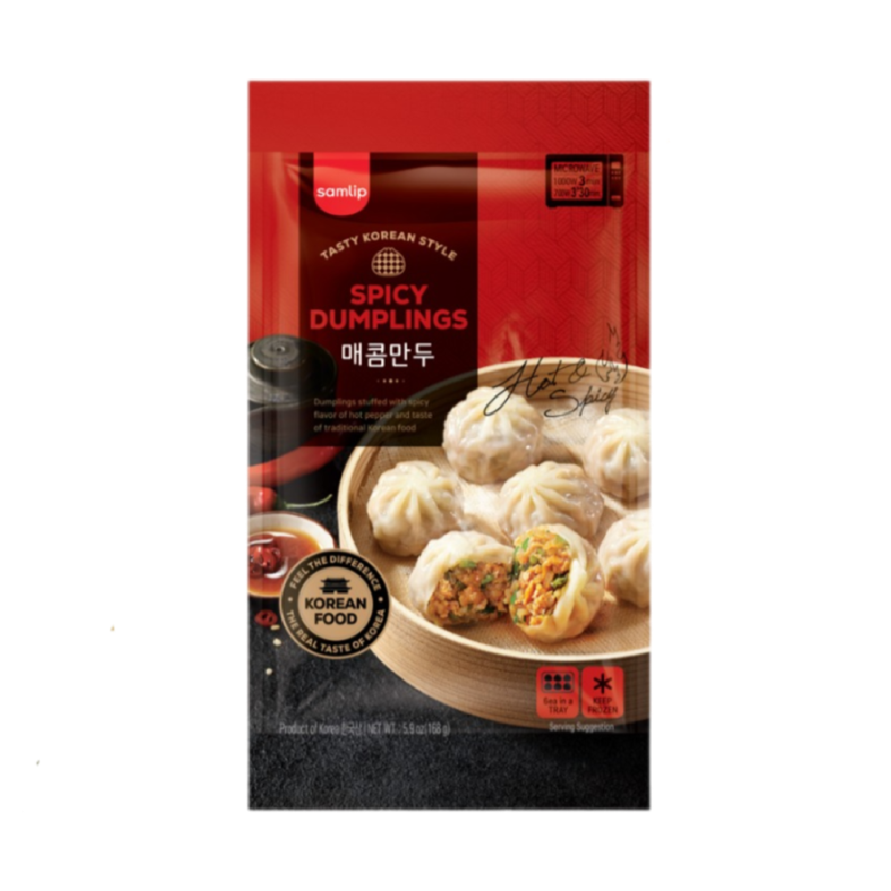 SAMLIP Spicy Jjin Dumpling 168g (Case 24)