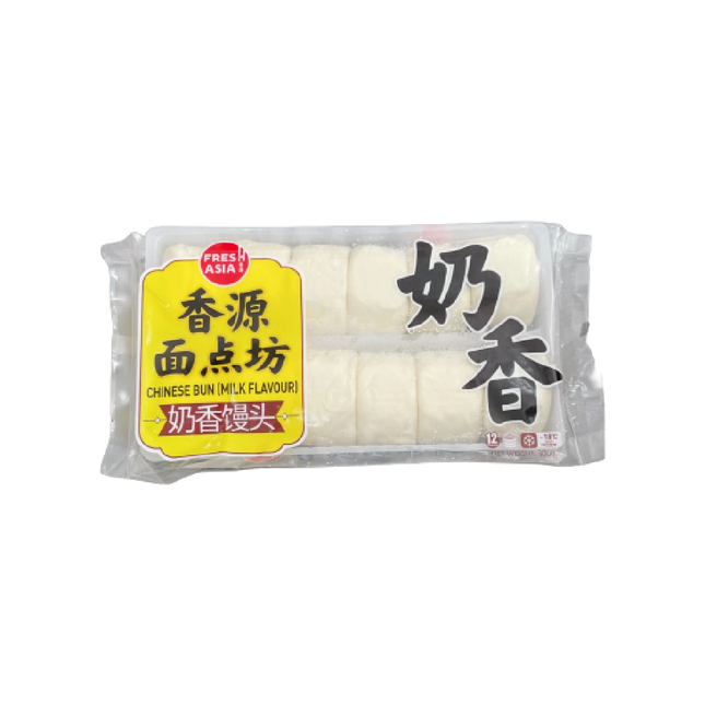 FRESHASIA Milk Flavour Bun 300g (Frozen) (Case 24)