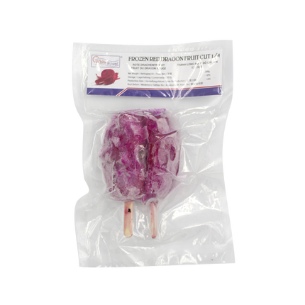 White River Frozen Red Dragon Fruit Cut 1/4 200g (Case 25)