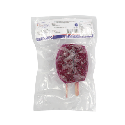 White River Frozen Red Dragon Fruit Cut 1/4 200g (Case 25)