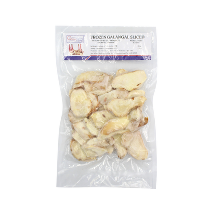 WHITE RIVER Frozen Galangal Sliced 200G (Case 25)