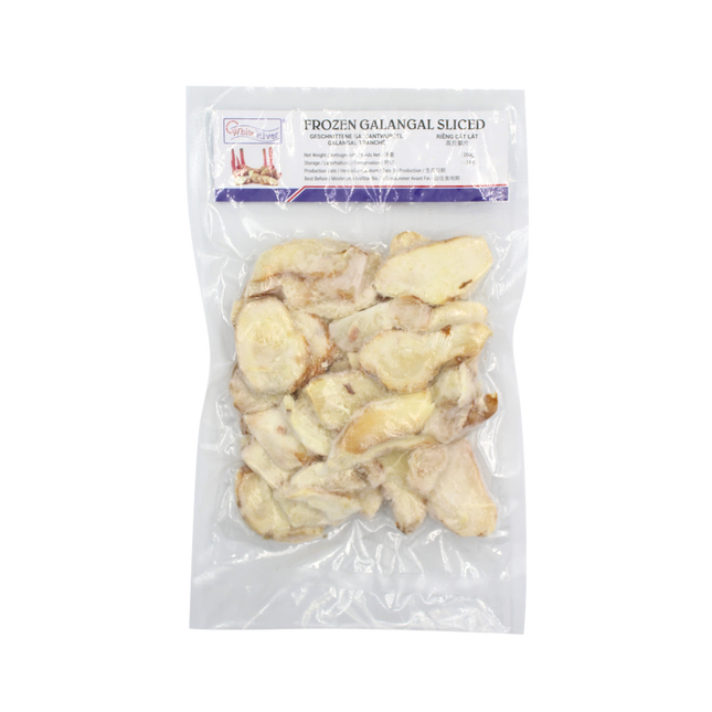 WHITE RIVER Frozen Galangal Sliced 200G (Case 25)