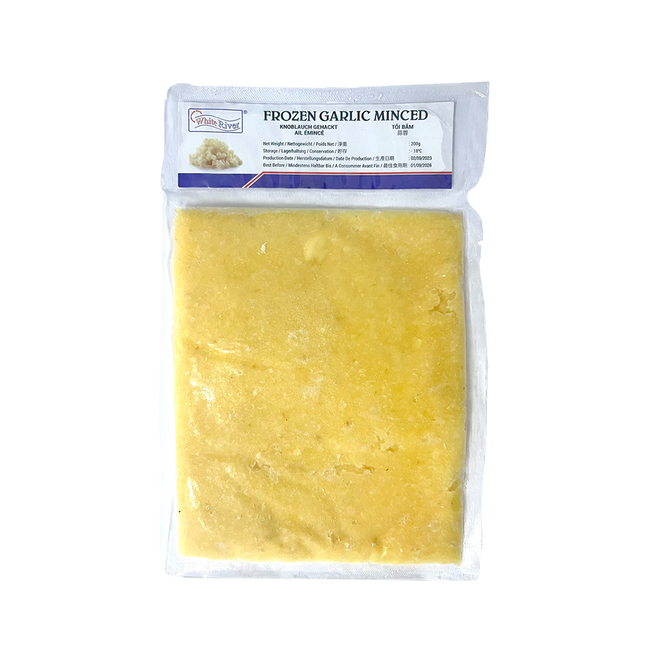 White River Frozen Garlic Minced 200G (Case 25)