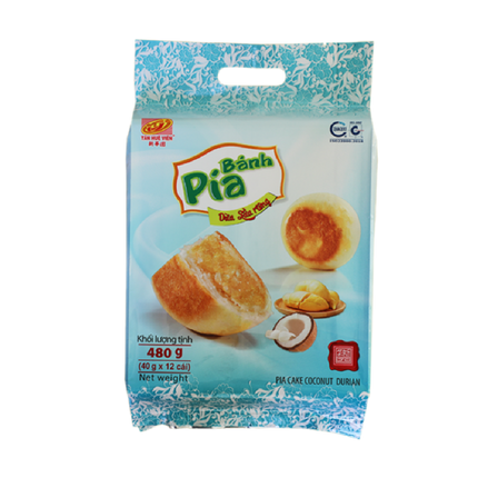 Tan Hue Vien Durian & Coconut Mini Cake 480g (Case 20)