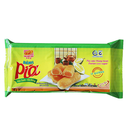 Tan Hue Vien Durian & Mungbean Mini Cake (Less Sugar) 275g (Case 30)