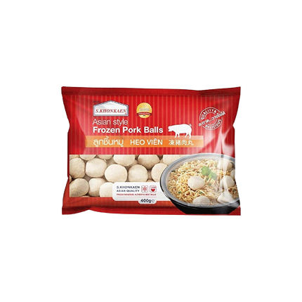 S.KHONKAEN Pork Balls 400g (Frozen) - Longdan Official
