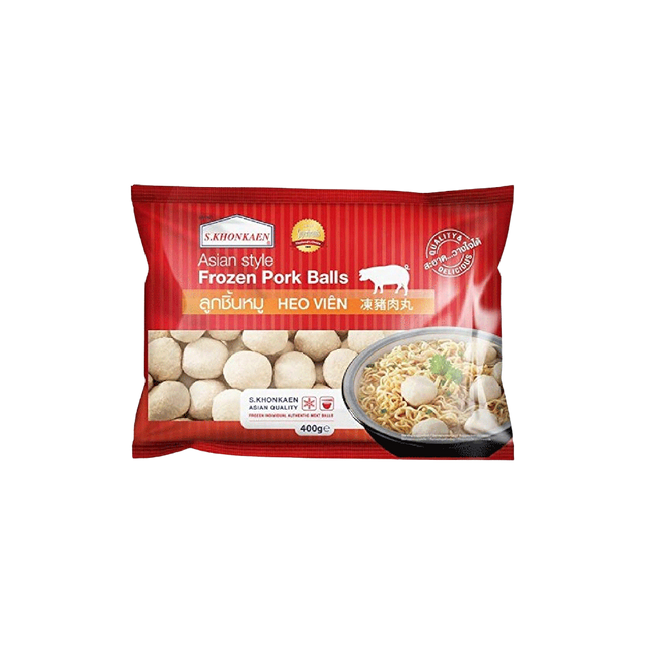 S.KHONKAEN Pork Balls 400g (Frozen) - Longdan Official