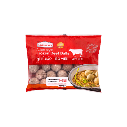 S.KHONKAEN Beef Balls 400g (Frozen) - Longdan Official