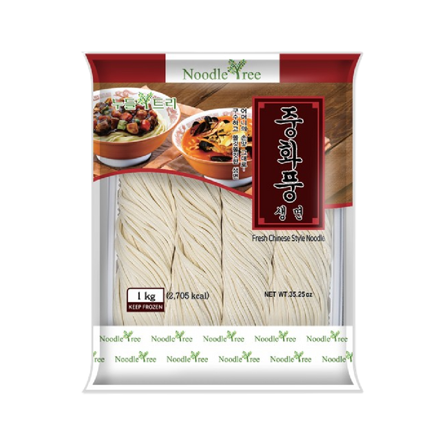 NOODLE TREE Fresh Chinese Style Noodle 1kg (Frozen) - Longdan Official