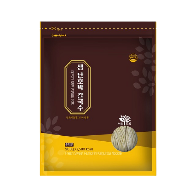 NOODLE TREE Fresh Sweat Pumpkin Kalguksu Noodle 900g (Frozen) - Longdan Official