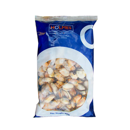 Holmes Chilean Mussel Meat 100/200 900g net (Frozen) (Case 10)