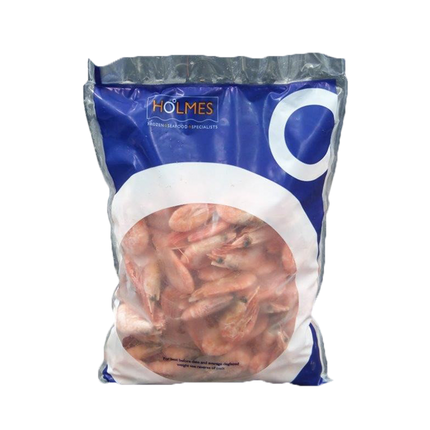 Holmes Cooked Shell On Coldwater Prawns 90-120 1kgnet (Case 10)