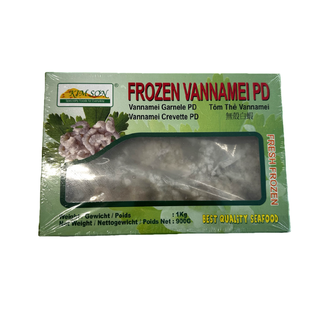 Kim Son Frozen Block P&D Vannamei Shrimp  26-30 1kg (Case 10)