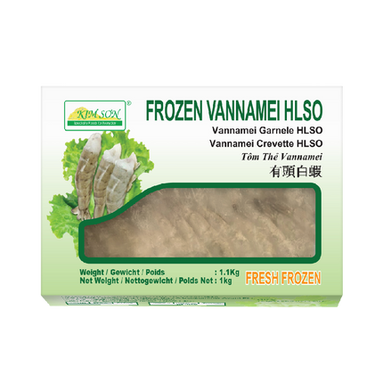 Kim Son Frozen HLSO Vannamei Shrimp  41-50 1kg (Case 10)